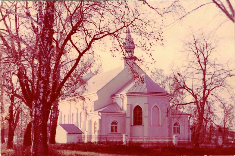 Kościół ok 1986r.